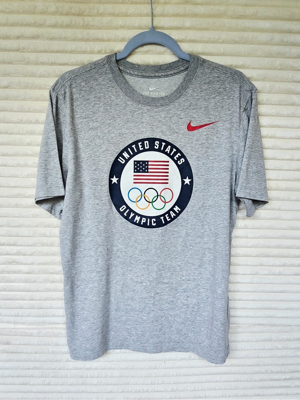 Nike Gray United States Olympic Team Short Sleeve Tee